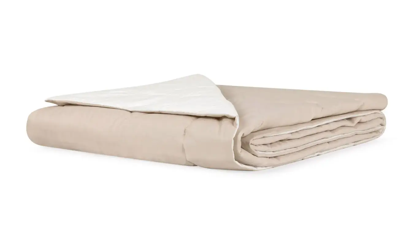Одеяло - покрывало Yukko, цвет бежевый фото - 1 - большое изображение