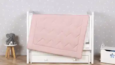 Одеяло - покрывало Yukko, цвет розовый фото - 2 - превью
