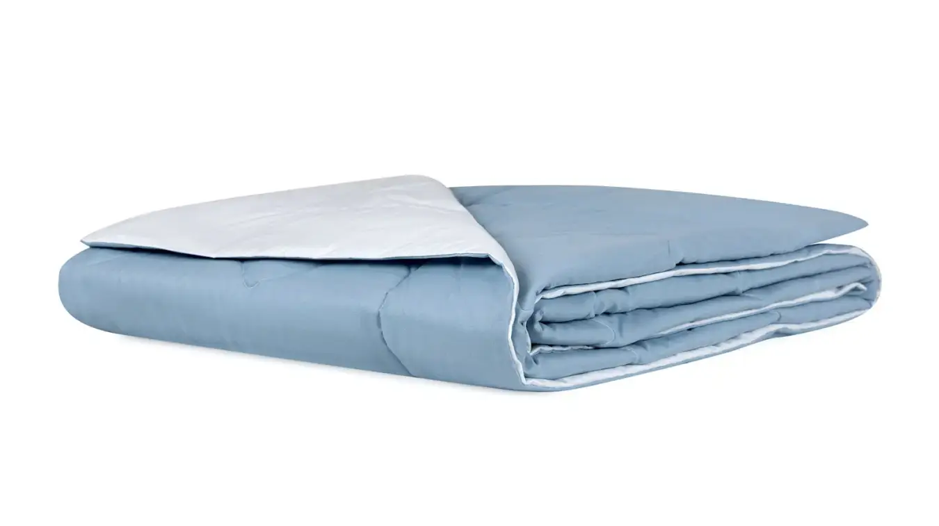 Одеяло - покрывало Yukko, цвет голубой картинка - 1 - большое изображение