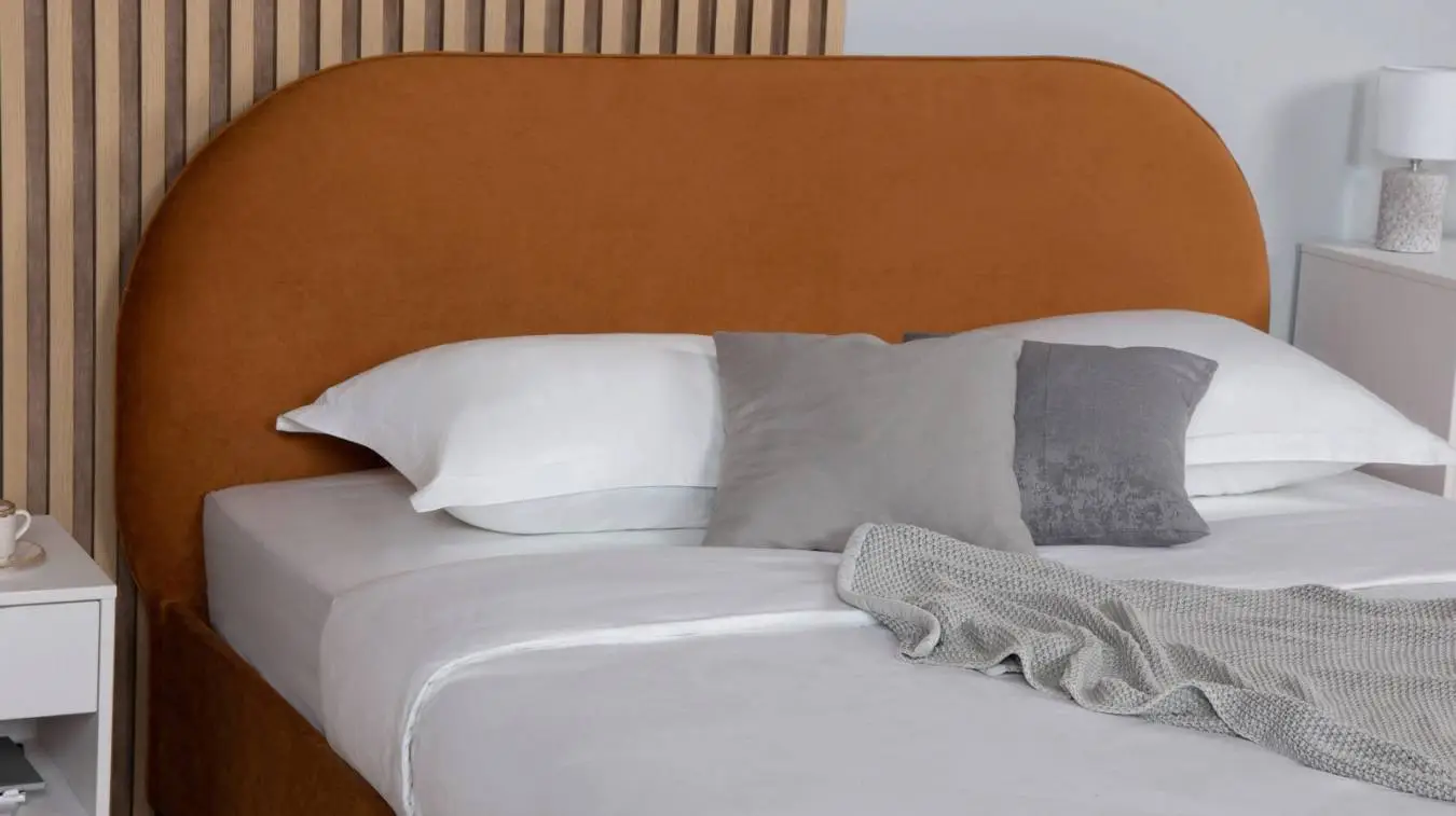 Мягкая кровать Dora с изголовьем (каретная стяжка) Askona фотография товара - 3 - большое изображение